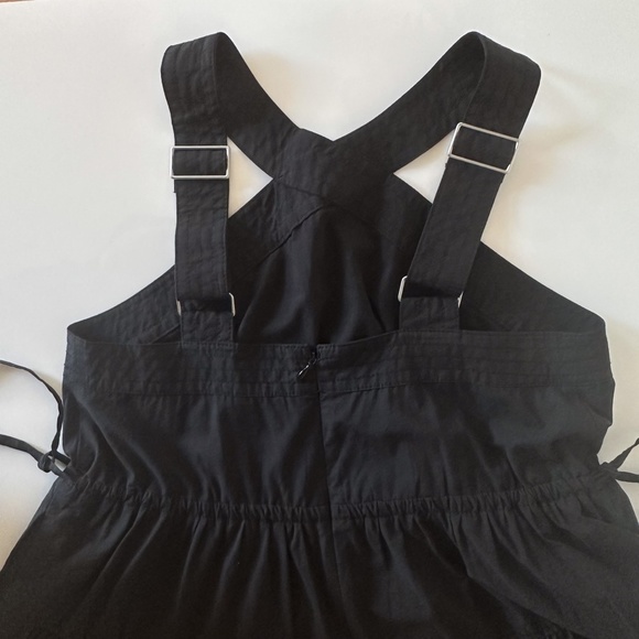 Madewell Poplin Tiered Midi Dress - Size 4 - Picture 6 of 12